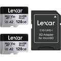Lexar MicroSD 128GB Bipack Silver A2 V30
