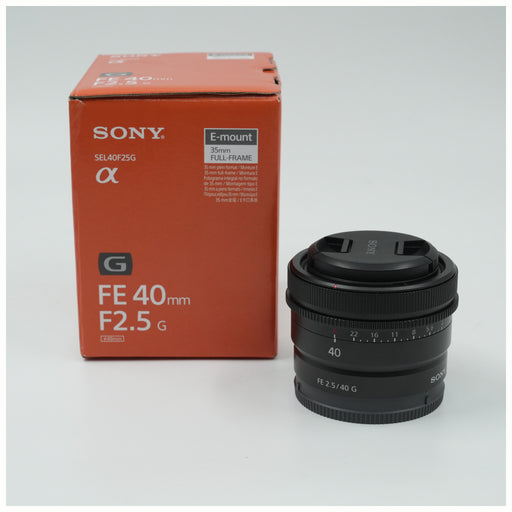 Sony FE 40mm F/2.5 M.1838494 - (Usato) - fronte