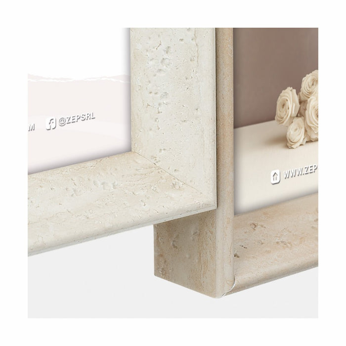 Cornice multipla in legno "Nizza 10Q" (10x10x15) - Art. DC110 dettaglio2