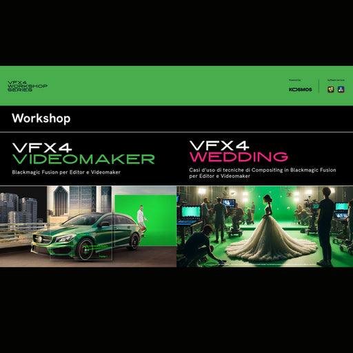 Workshop VFX Video e Wedding (Bundle) a cura di Luca Auletta