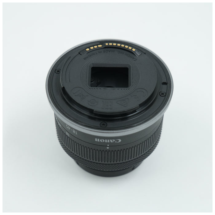 Canon RF S 18-45mm F4.5-6.3 IS STM M.2512013288 - (Usato) retro