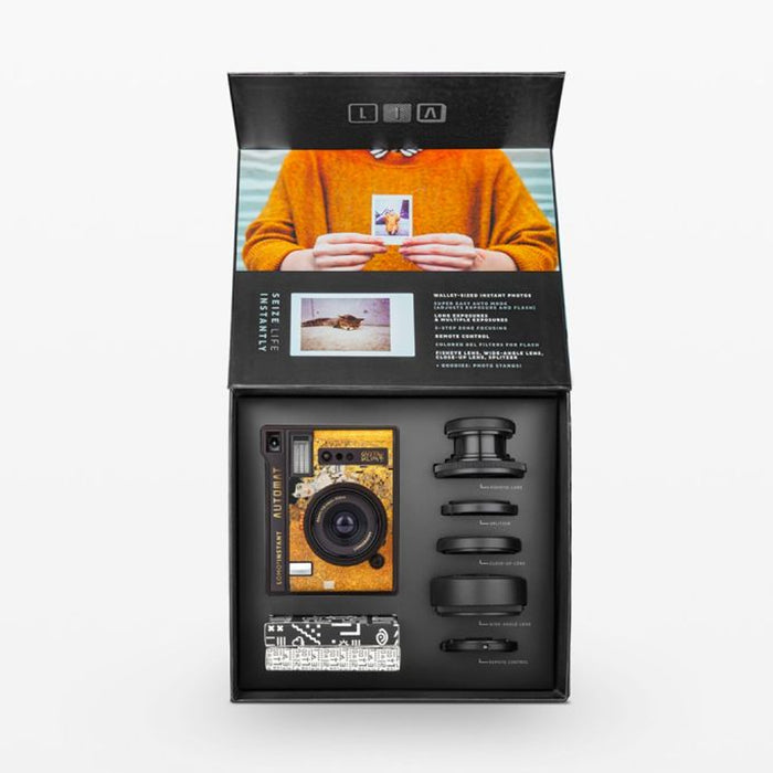 Lomo Instant Automat Mini e Kit di Lenti - Klimt Kiss accessori