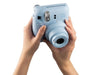 Fujifilm Instax Mini 12 (Pastel Blue) selfie