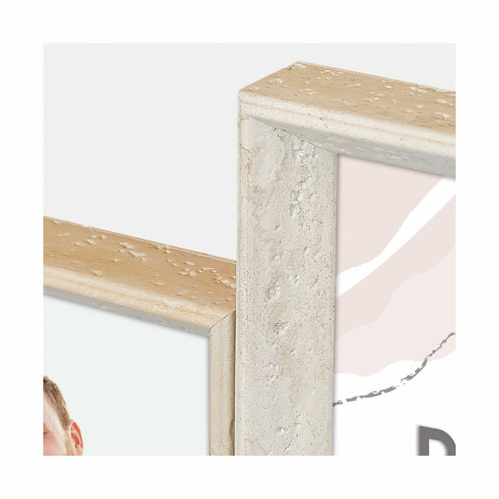 Cornice multipla in legno "Nizza 5Q" (5x10x15) - Art. DC150 detaglio 2