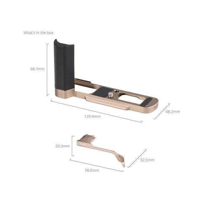 SmallRig 6136 L-Shaped Mount Plate Titanium