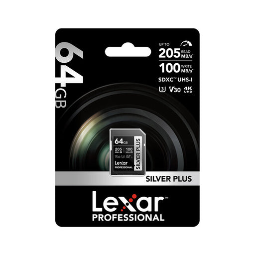 Lexar SD 64GB Silver Plus - specifiche tecniche