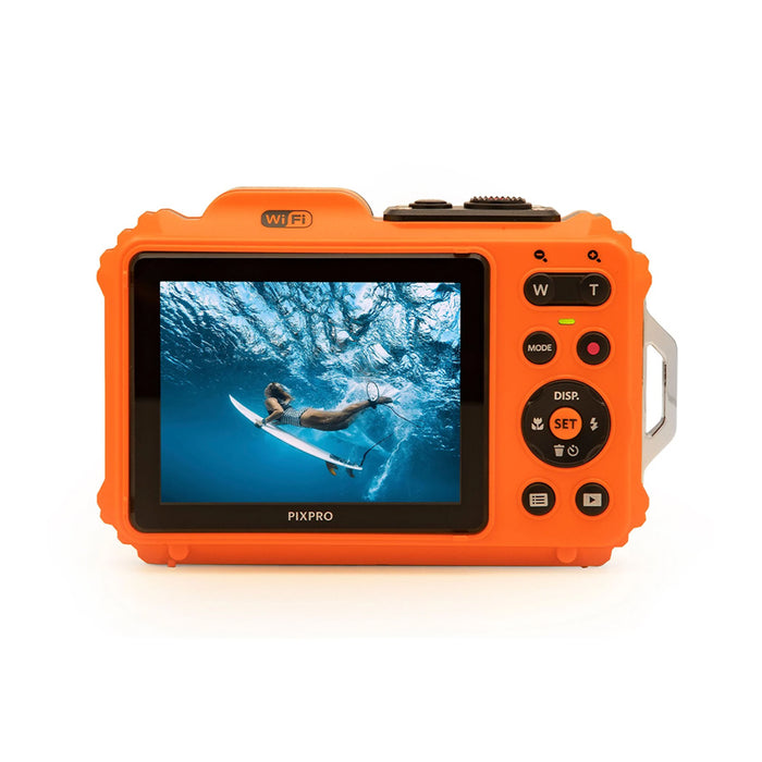 Kodak PixPro Waterproof WPZ2 COMBO (Orange) retro lcd