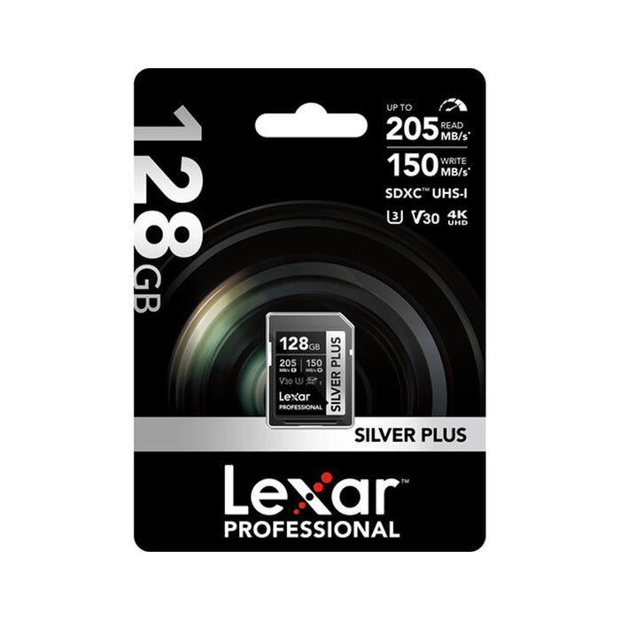 Lexar SD 128GB Silver Plus V30 caratteristiche