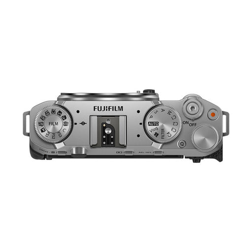 Fujifilm X-M5 BODY (Silver) - Garanzia Fujifilm Italia alto, ghiere