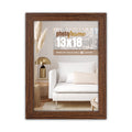 Cornice in legno "Halle Brown"
