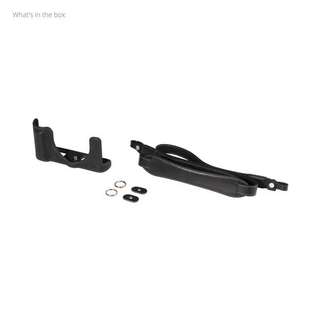 SmallRig 6274 Leather Half Case Kit Black