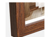 Cornice in legno "Halle Brown" dettaglio 2