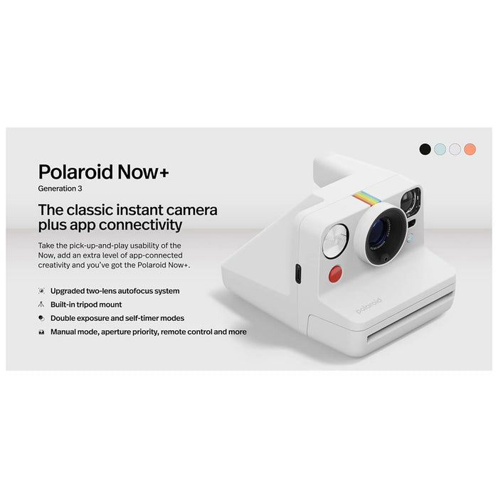 Polaroid Now Generation 3 i-Type White