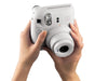 Fujifilm Instax Mini 12 (Clay White) selfie