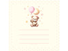 Album con pagine interne in cartoncino bianco "Brian Pink" 20 fogli (24x24) diario