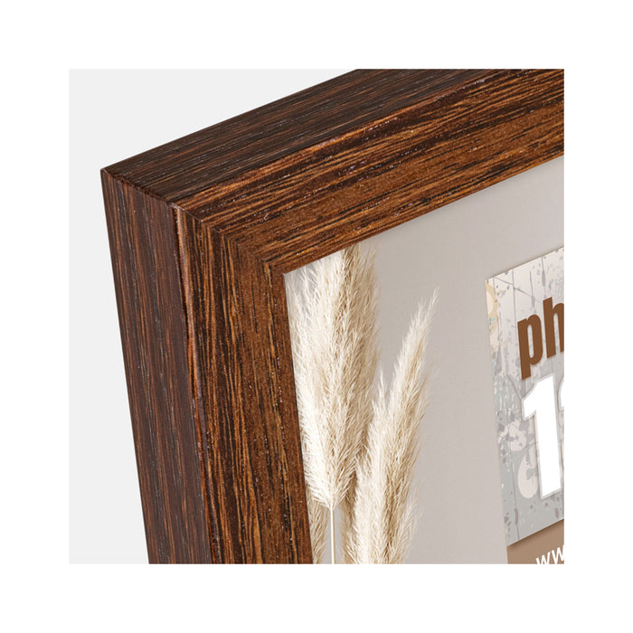 Cornice in legno "Halle Brown" dettaglio