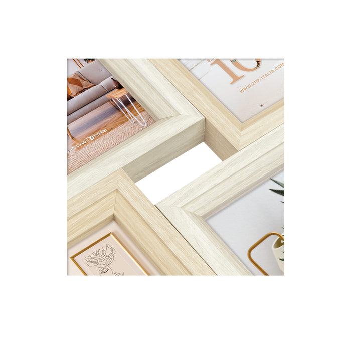Cornice multipla in legno "Zara 8Q" (8x10x15) - Art. VZ882
