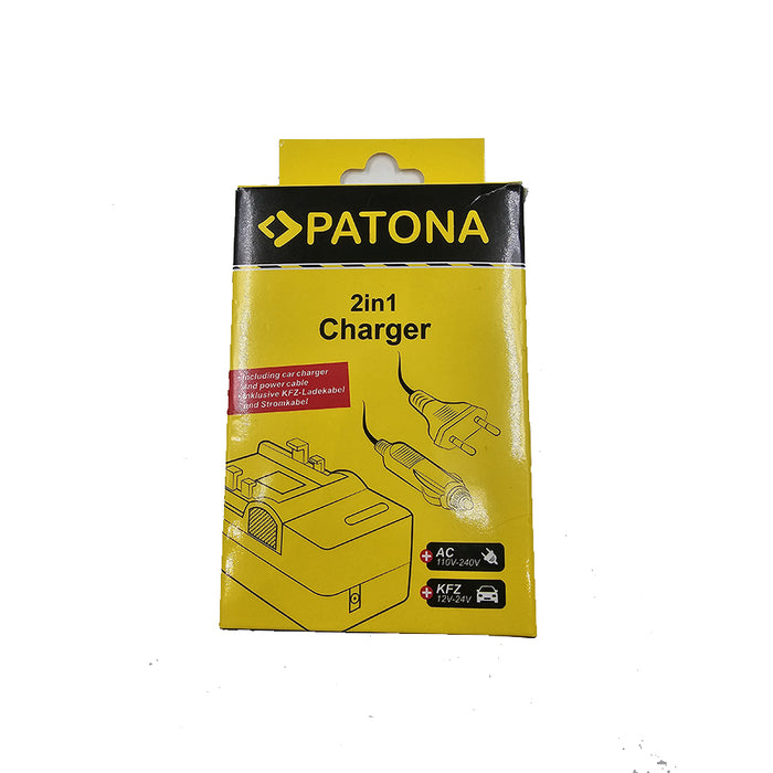 Patona Caricabatterie 2 in 1 per LP-E10 (1629)