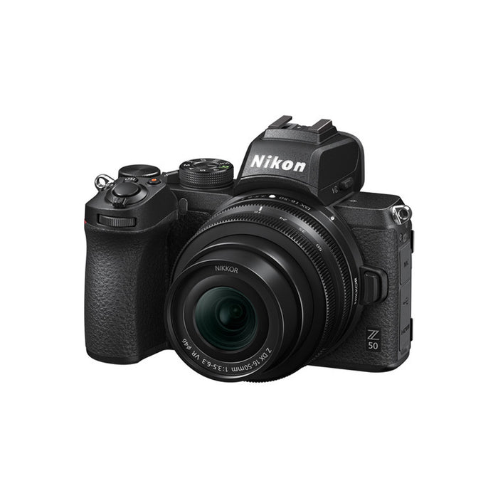 Nikon Z50 + Z DX 16-50mm VR + Lexar SD 64GB- Garanzia Nital Italia