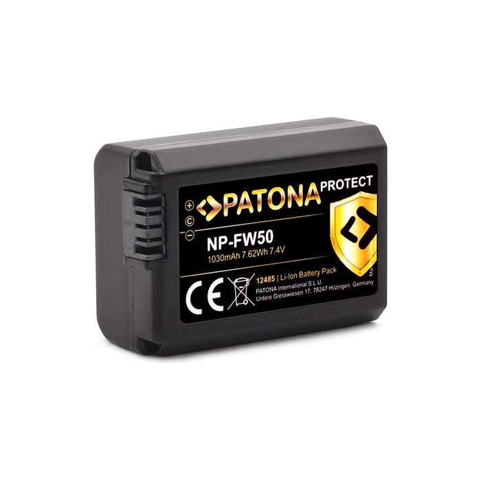 Patona Protect V1 - Batteria NP-FW50 (1030 mAh)