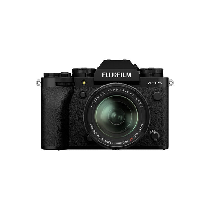 Fujifilm X-T5 (Black) + 18-55mm F2.8-4 R LM OIS - Garanzia Fujifilm Italia
