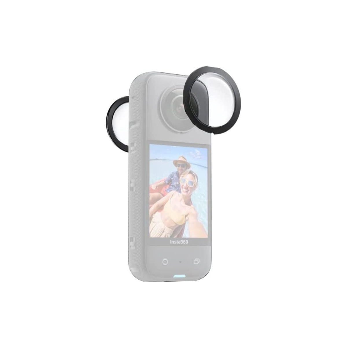 Set Accessori Insta360 X3: Protezione Lenti E Cover In Silicone Nero