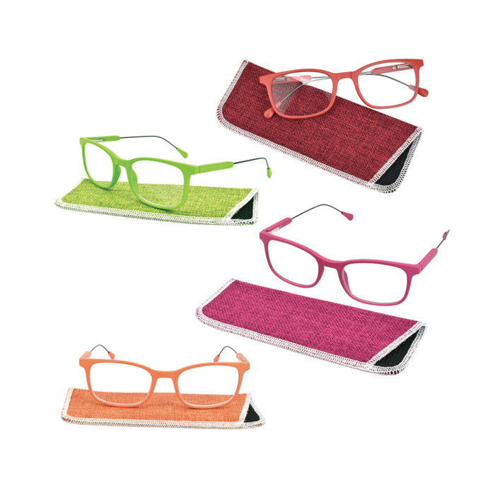 Mascagni occhiali da lettura con busta in tessuto - Art. A1525