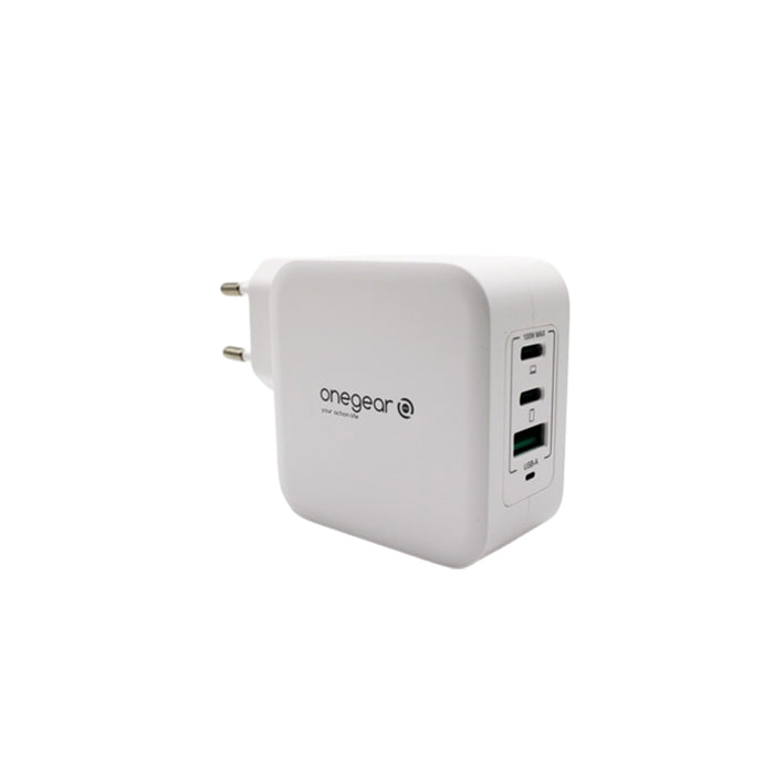 OneGear Action Charger 100W 3 porte (1 usb 2 type C) - Bianco