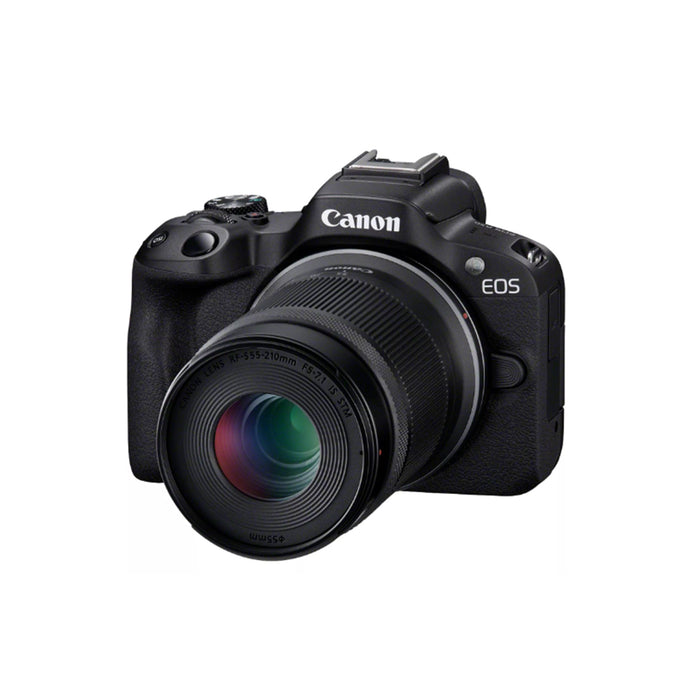 Canon EOS R50 + obiettivi RF-S 18-45mm IS STM Lens e RF-S 55-210mm IS STM - Garanzia Canon Italia