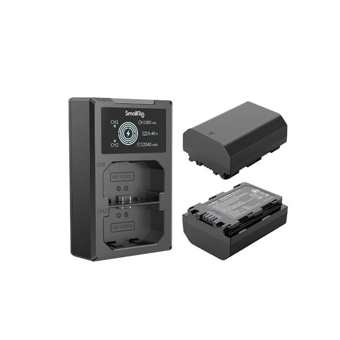 SmallRig NP-FZ100 Camera Battery and Charger Kit - Art. 3824B