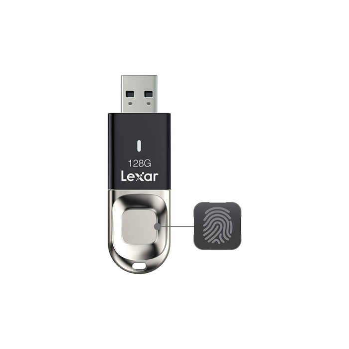 Lexar JumpDrive Fingerprint F35 Pendrive 128 GB USB 3.0