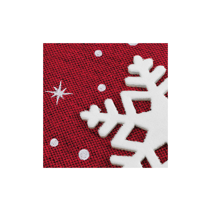 Calza natalizia in tessuto con foto (10x15) - Art. TT29
