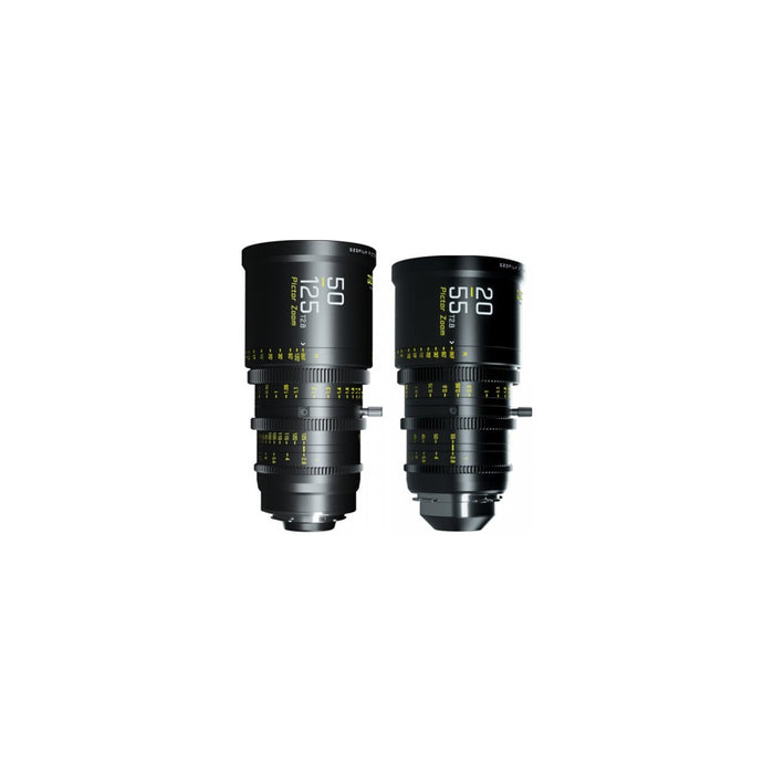 DZOFilm Pictor 20-55mm e 50-125mm T2.8 Super35 Zoom Lens Bundle (PL Mount and EF Mount)