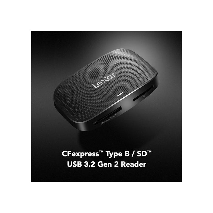 Lexar Lettore professionale USB 3.2 Gen 2 per schede CFexpress tipo B e SD