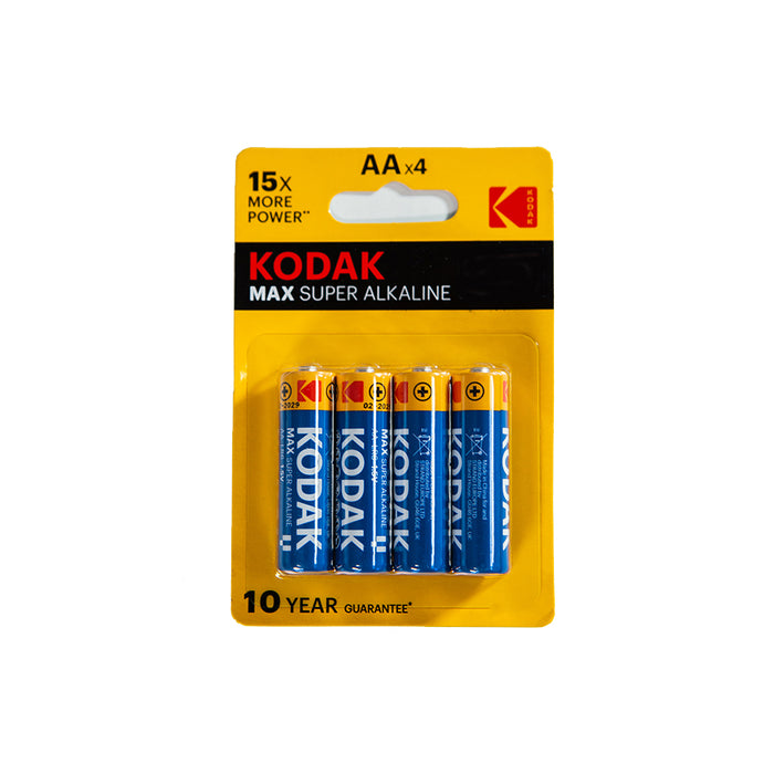 Kodak Stilo Max Super Alkaline AA x 4