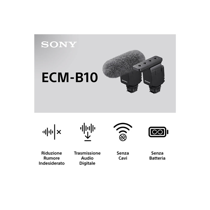 Sony microfono shotgun ECM-B10