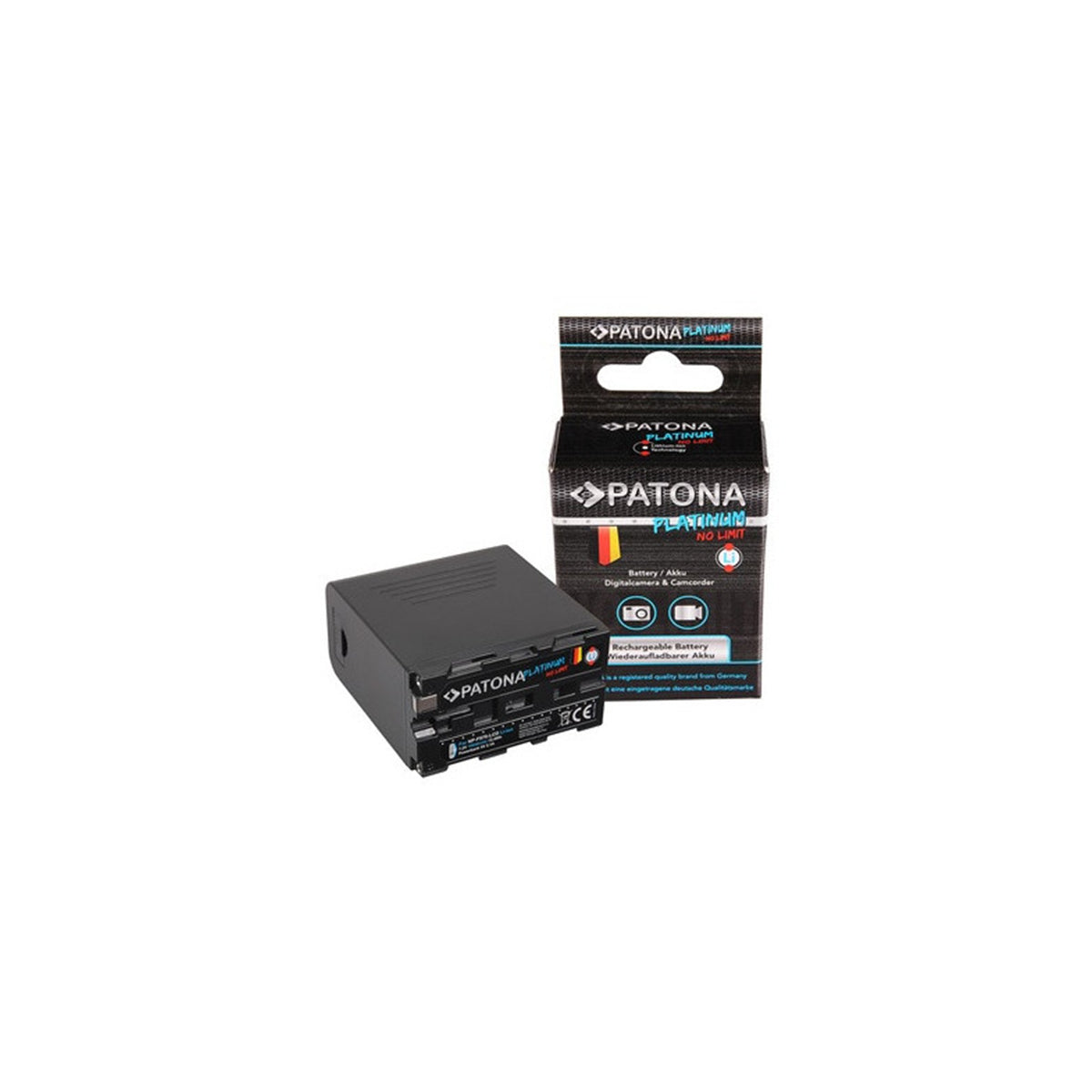 Patona Platinum batteria NP-F970 LCD - Foto Ema