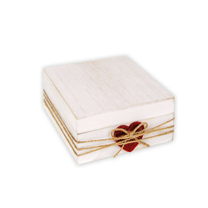 Box in legno "Luana" (12x12x6) - Art. WS255