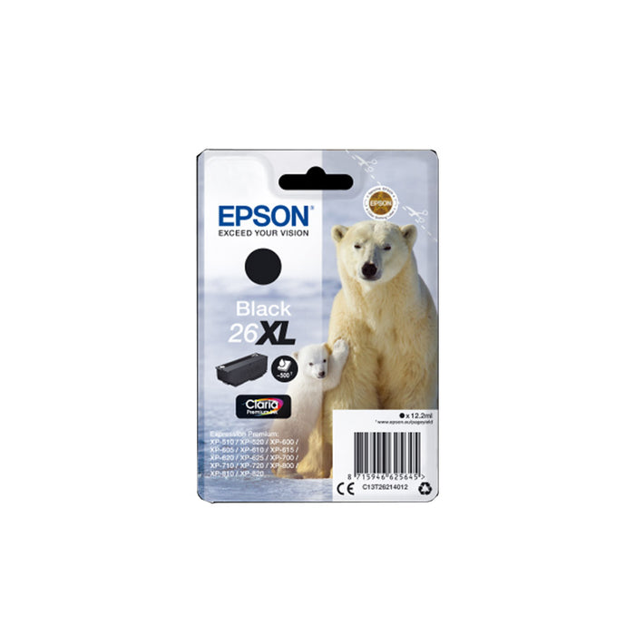 Epson cartuccia 26XL Black