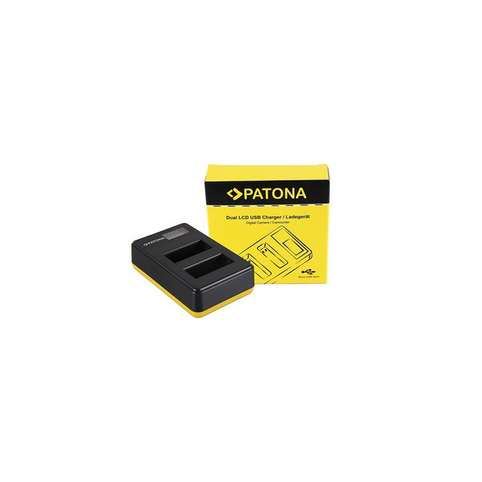 Patona caricabatterie doppio USB (per LP-E17)