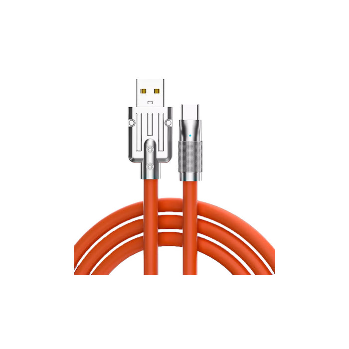OneGear cavo zinco 120W 6A 1m (USB-TYPE C) - Arancione